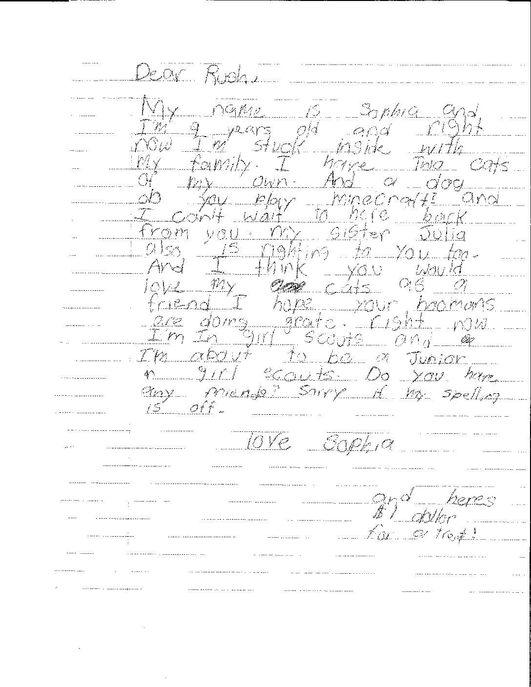 rush cat sophia age 9 virginia pdf