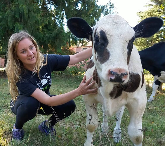Brenna Woman Cow Smile