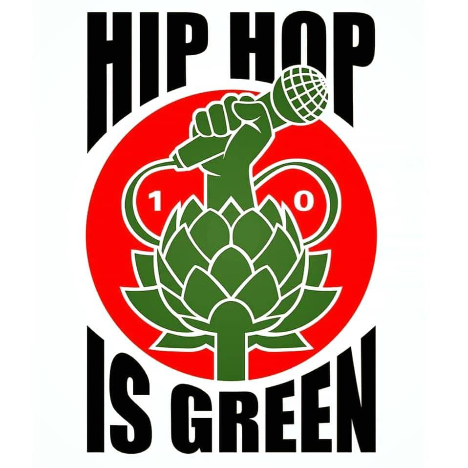 Hip Hop is Green Logo