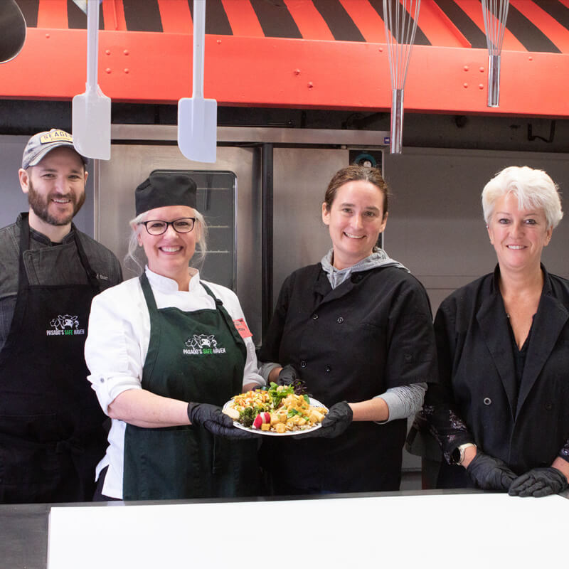 Plant powered take over chef